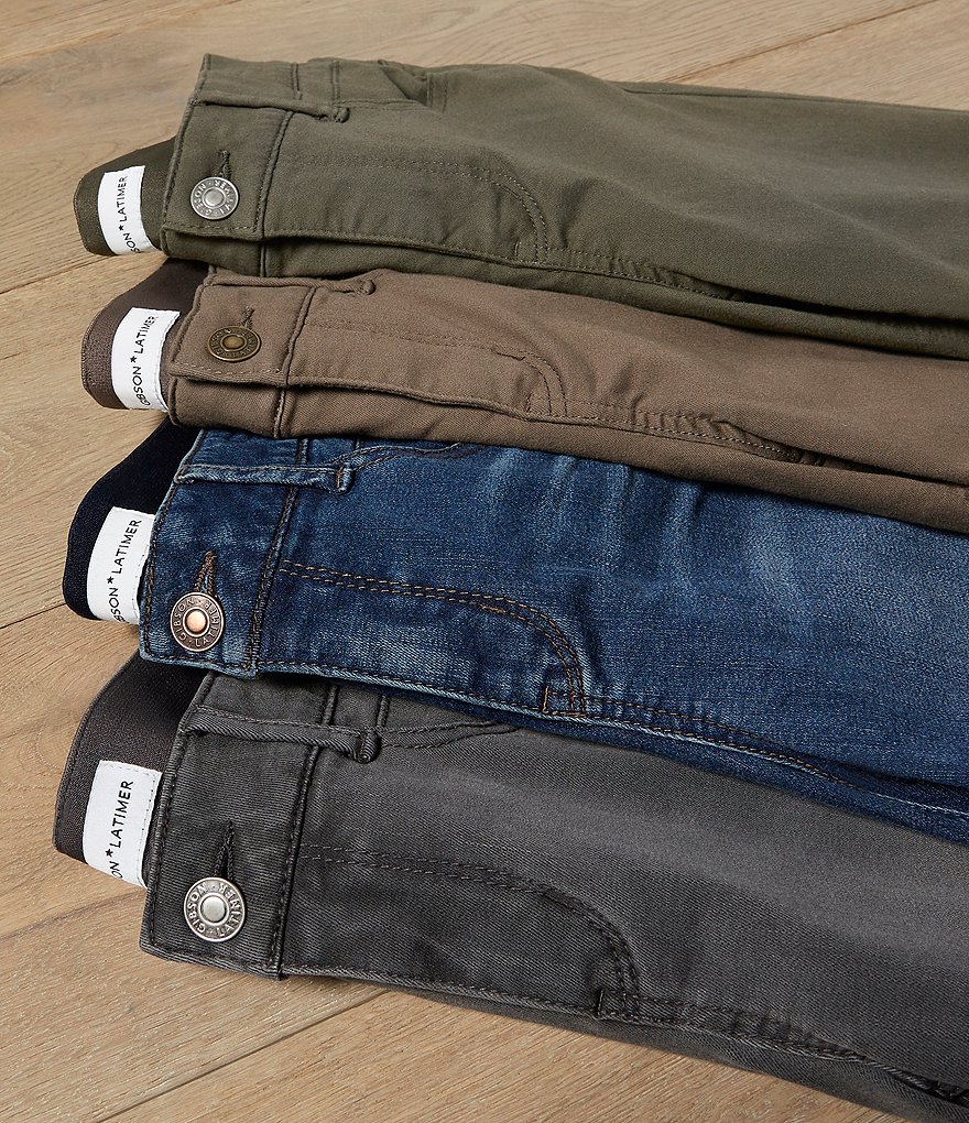 Gibson & Latimer Perfect Fit Ankle Skinny Twill Pants