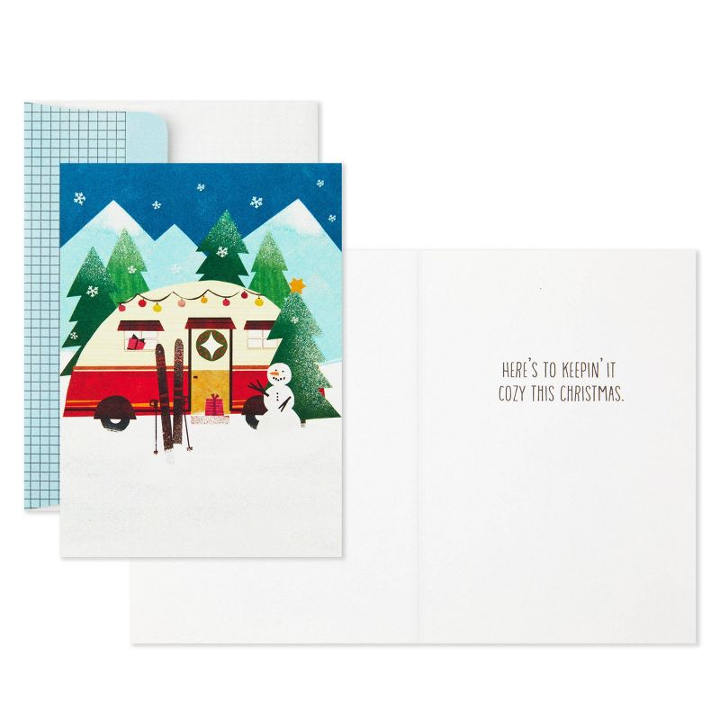8ct Hallmark Studio Ink Camper RV Boxed Cards