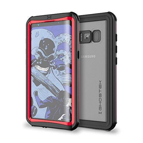 Ghostek Nautical Galaxy S8 Plus Waterproof Case with Screen Protector Extreme Rugged Heavy Duty Protection Full Body Sealed Shell Underwater Shockproof for 2017 Galaxy S8 Plus (6.2 Inch) - (Black)