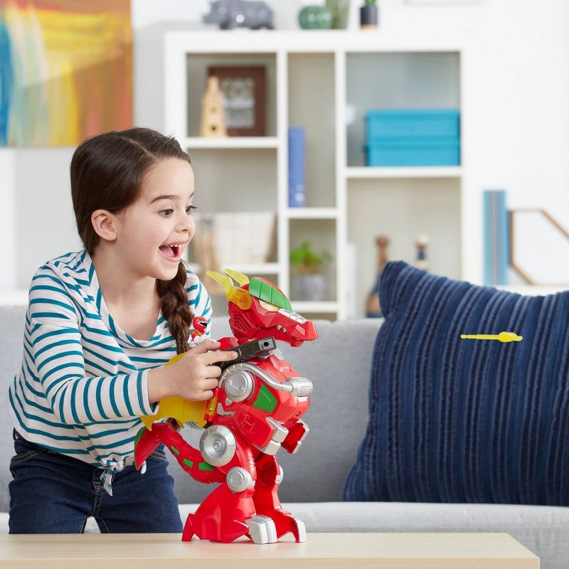 Power Rangers Red Ranger And Dragon Thunderzord Action Figure