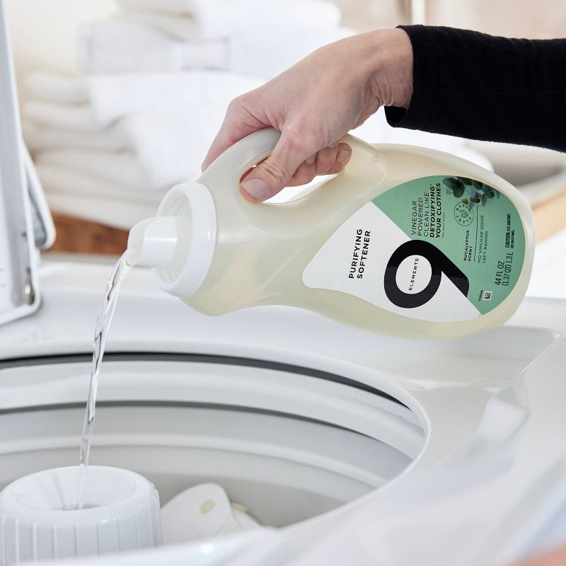 9 Elements Lemon Scent Liquid Purifying Softener - 67 fl oz