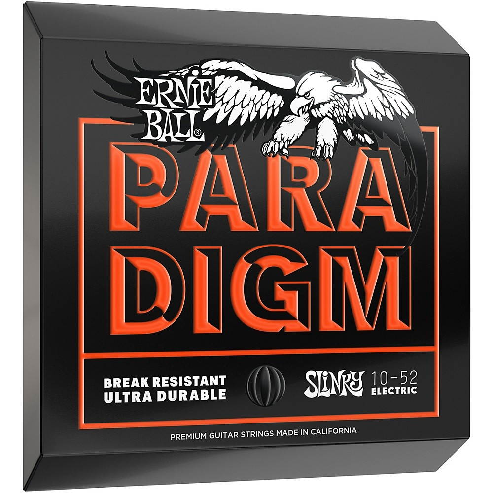 Ernie Ball 2 Pack- Paradigm Skinny Top Heavy Bottom Electric Guitar Strings Bundle