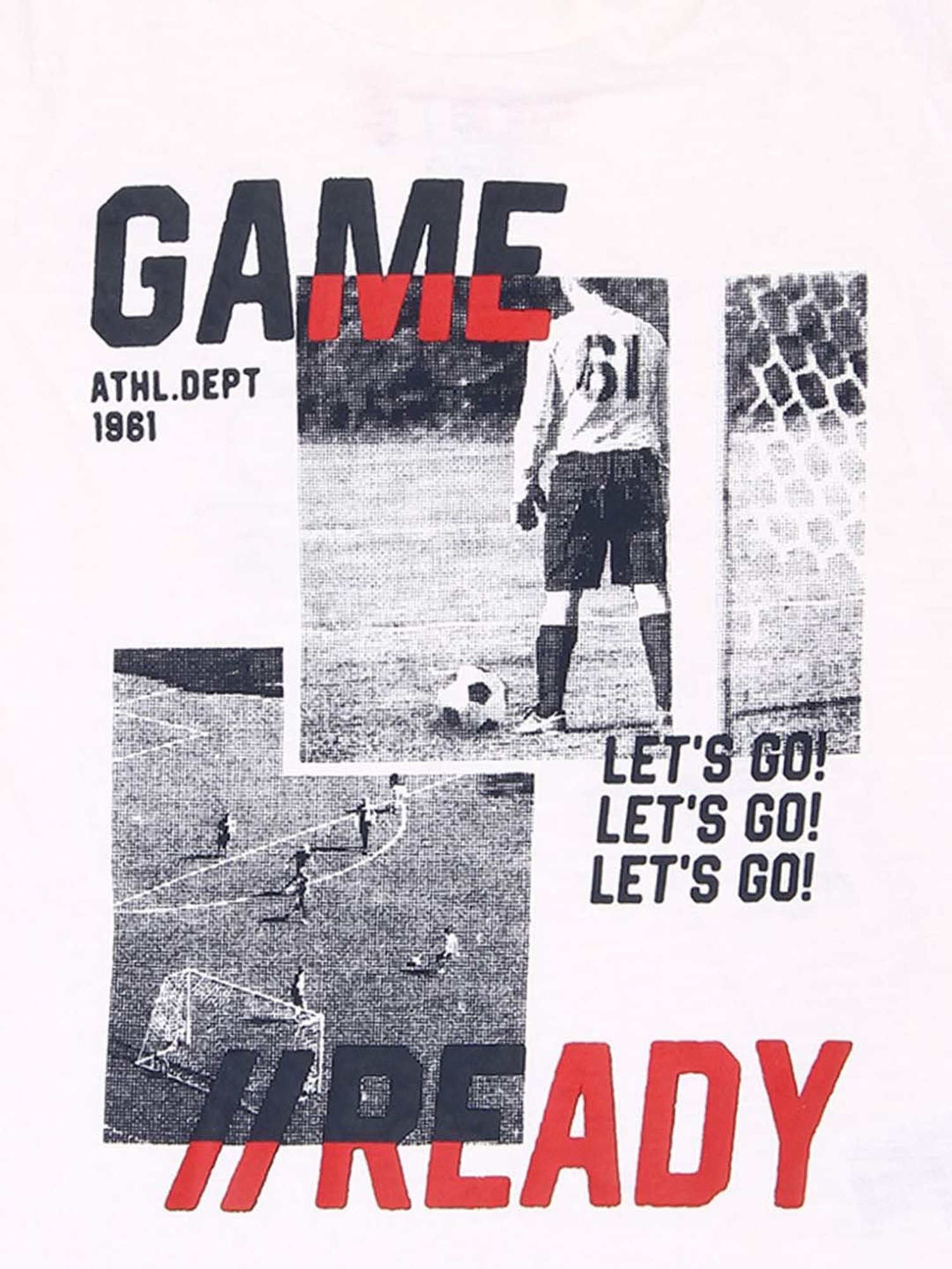 Mothercare Kids White Cotton Printed T-Shirt