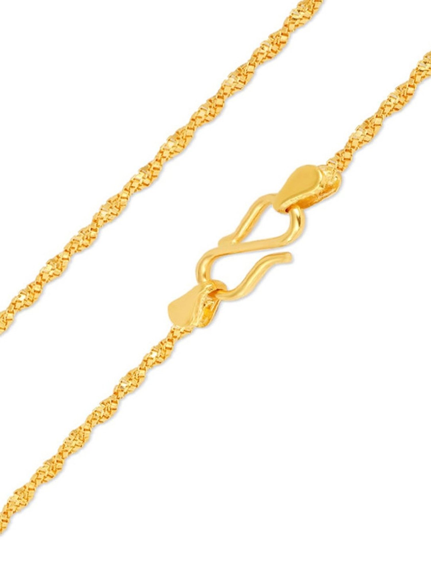 Candere by Kalyan Jewellers 22k Gold Yellow Gold Men's Chain