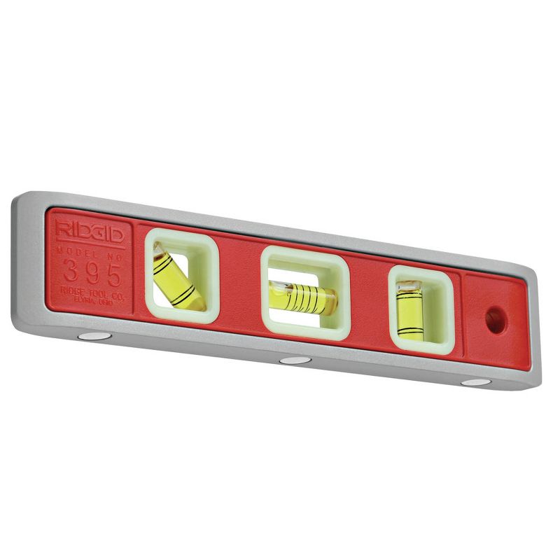 Ridgid 395 Night Shade 9 in. Magnetic Torpedo Level