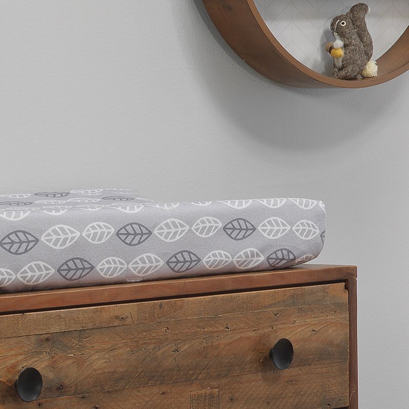 Bedtime Originals Blossom Watercolor Floral Changing Pad Cover - Pink/Gray