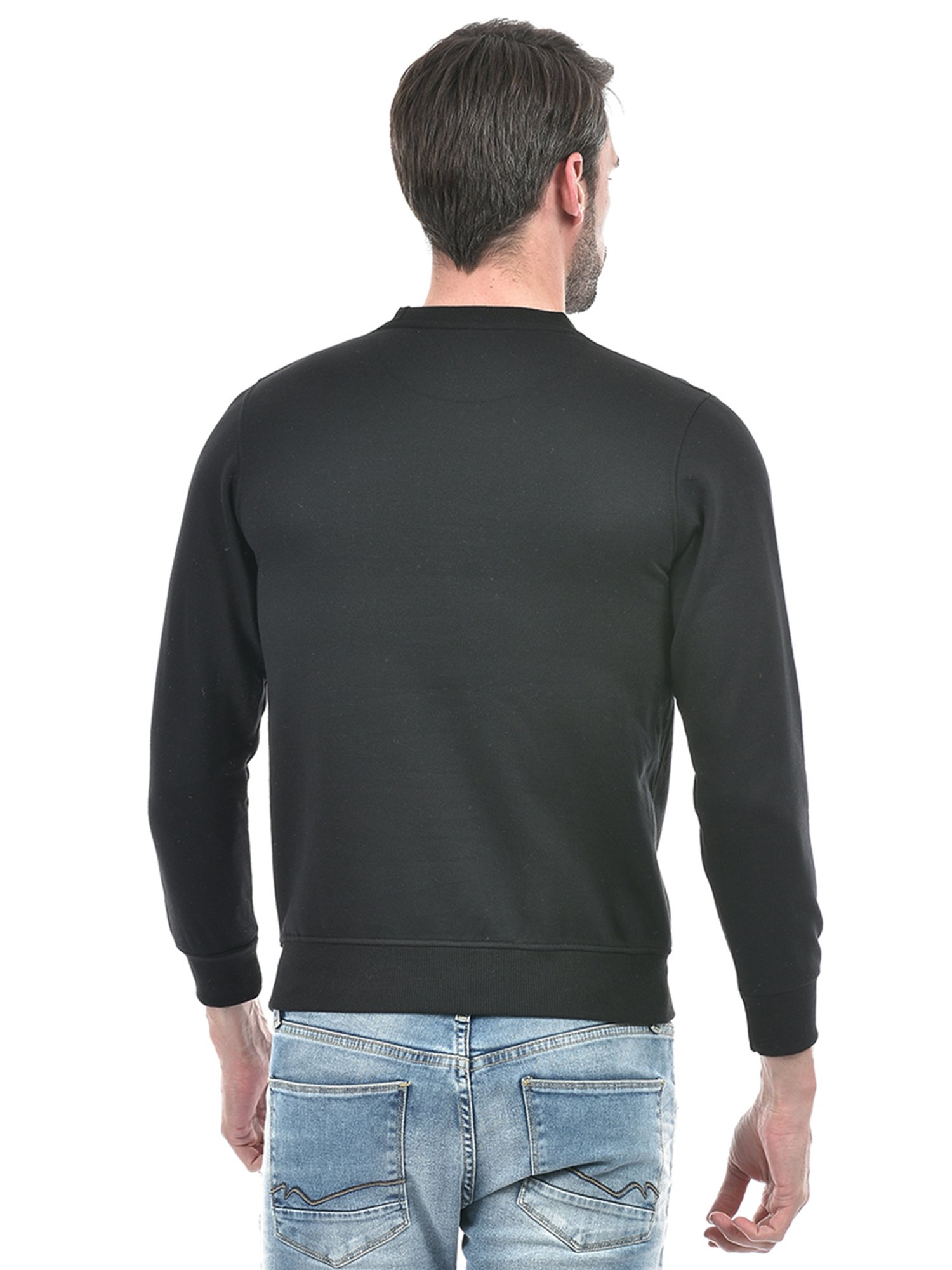 Integriti Black Regular Fit Sweatshirt