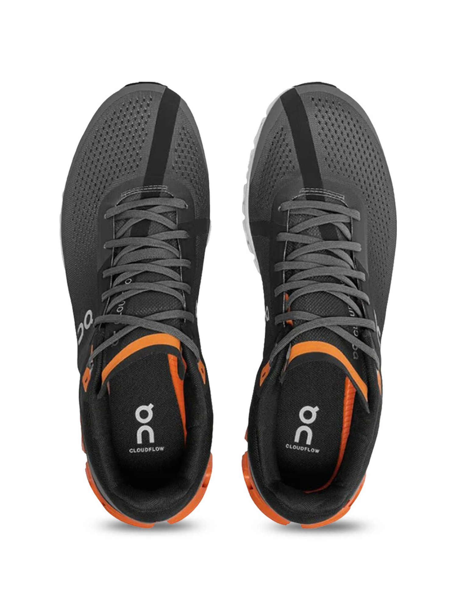 On Men's Cloudflow 3 Black & Turmeric Running Shoes