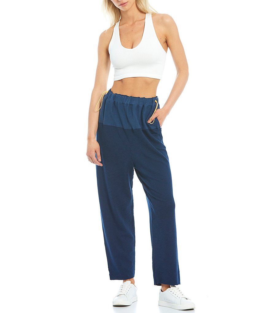 Free People FP Movement Surfside Straight Leg Front Pocket Joggers