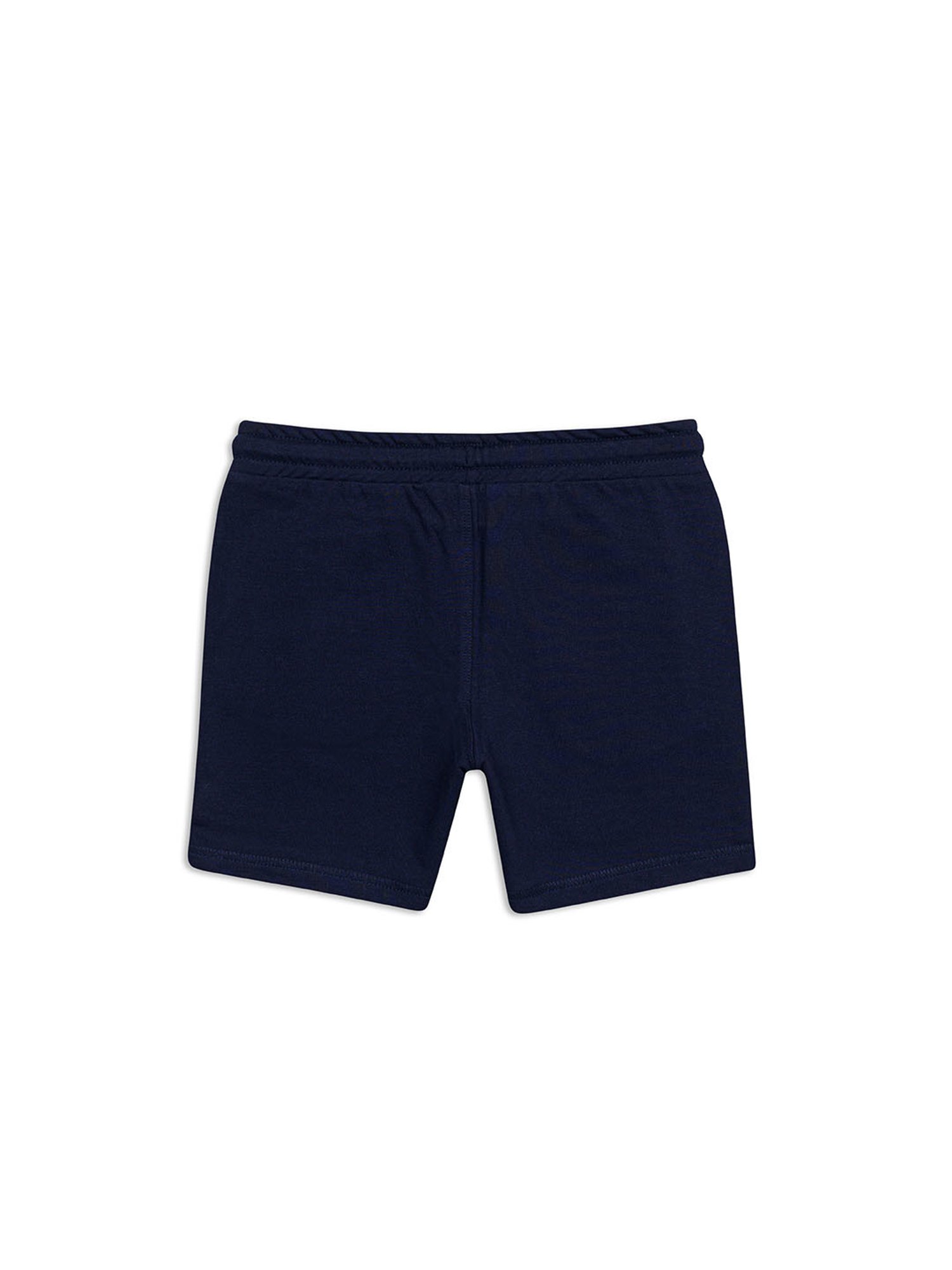H by Hamleys Kids Navy Applique Shorts
