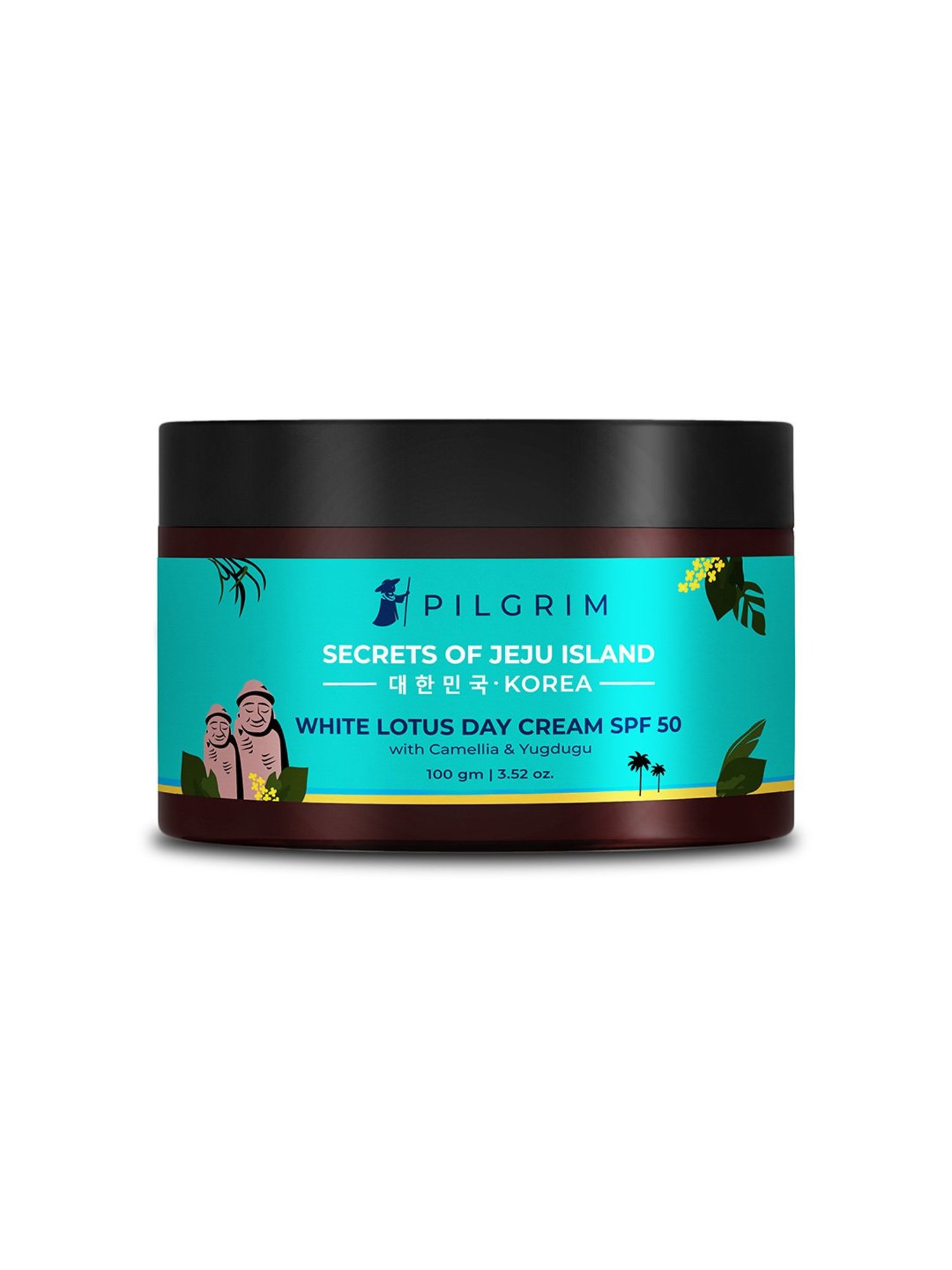 Pilgrim White Lotus Face Cream with SPF 50 PA+++ - 100 gm
