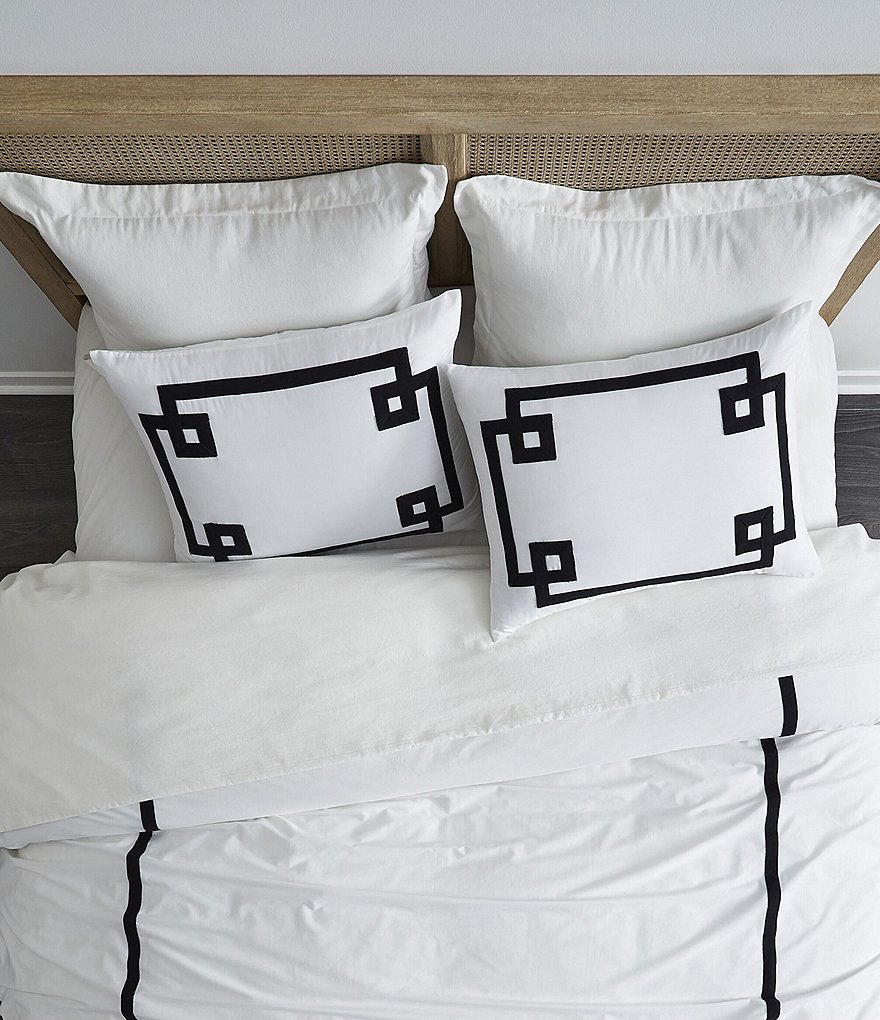 Villa by Noble Excellence Greek Key Sham