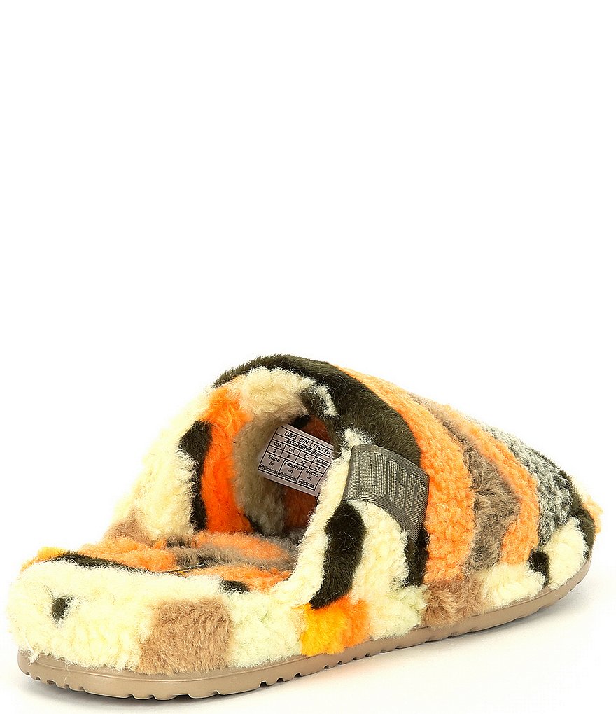 UGG&reg; Men's Scuff Logo Suede Slippers