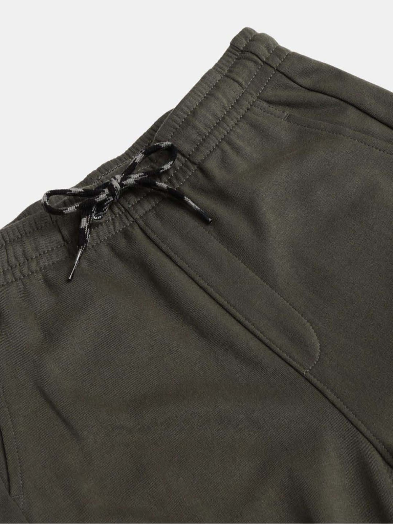 Jockey Boys Olive Regular Fit Cargo Pants