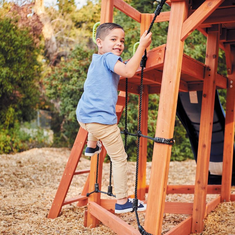 Little Tikes Real Wood Adventures Wolf Mountain Outdoor Playset