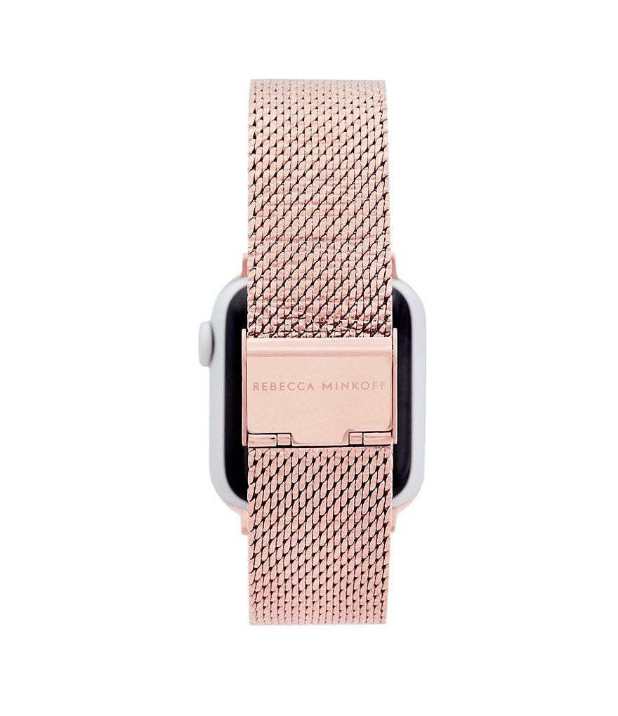 REBECCA MINKOFF 38/40mm Rose Gold Mesh Apple Watch&reg; Strap