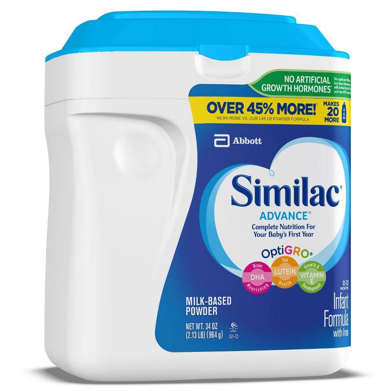 Similac Advance Infant Formula with Iron Powder - 34oz