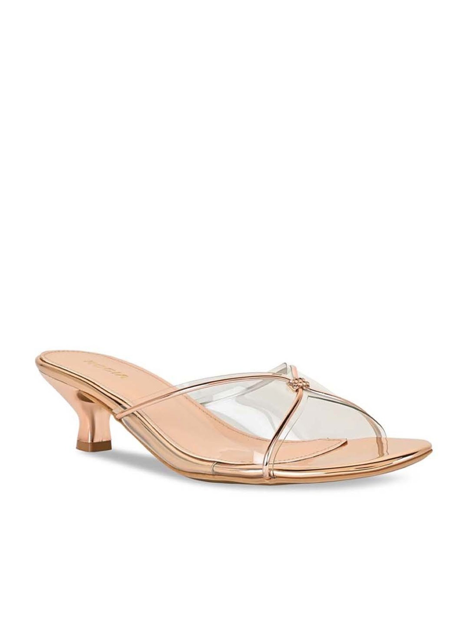 Rocia by Regal Women's Rose Gold Casual Sandals