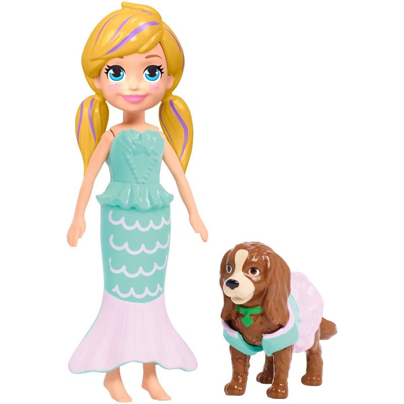 Polly Pocket Polly & Puppy Matching Doll Playset