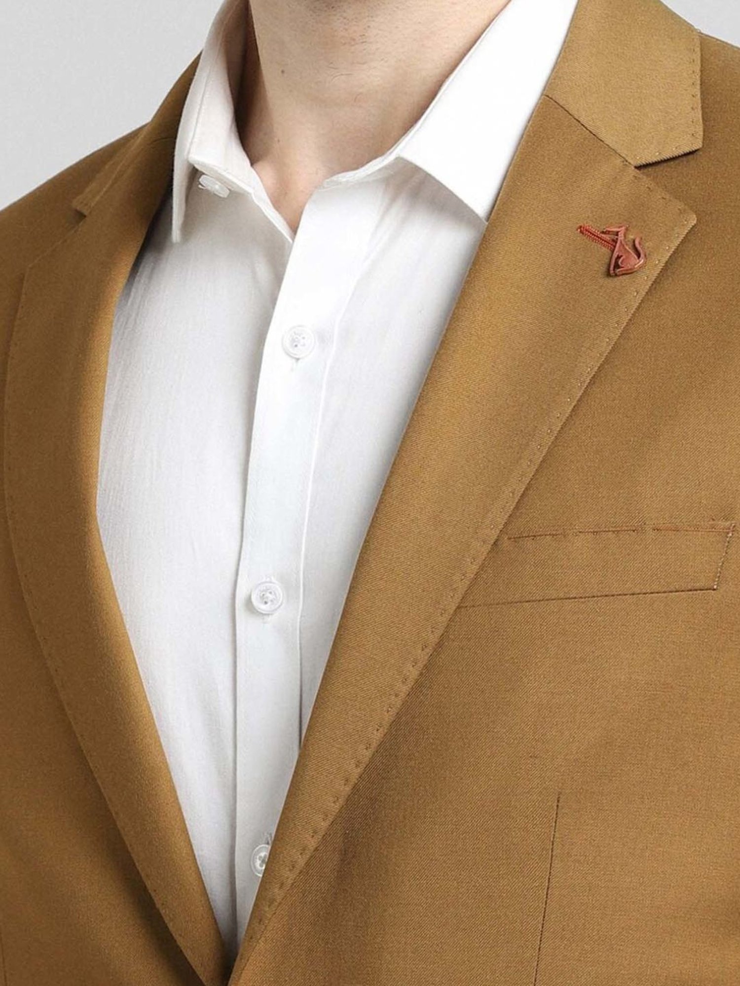 Simon Carter London Brown Regular Fit Blazer