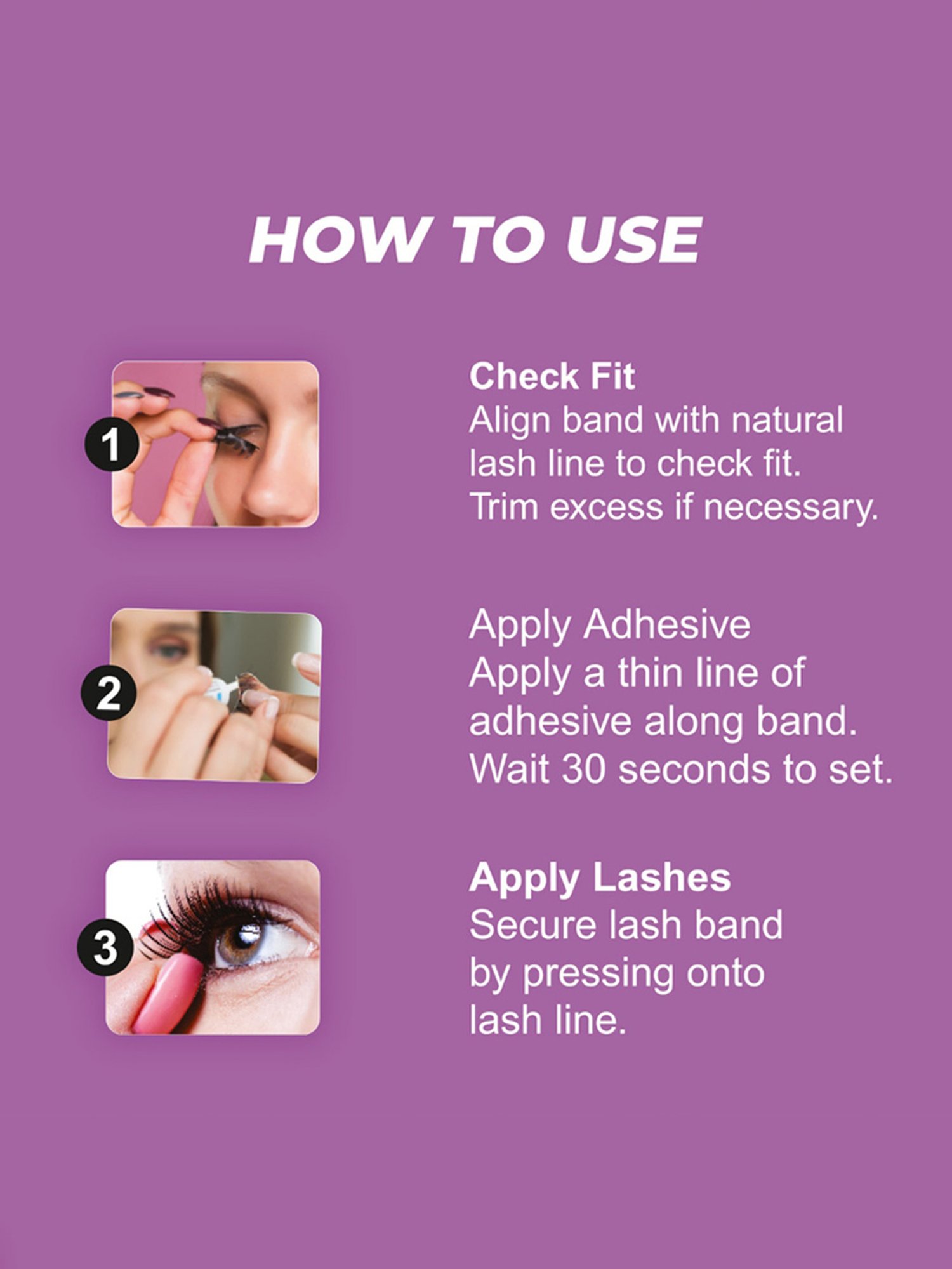 Eylure False Eyelashes Luxe Cashmere No. 6 - 1 pr