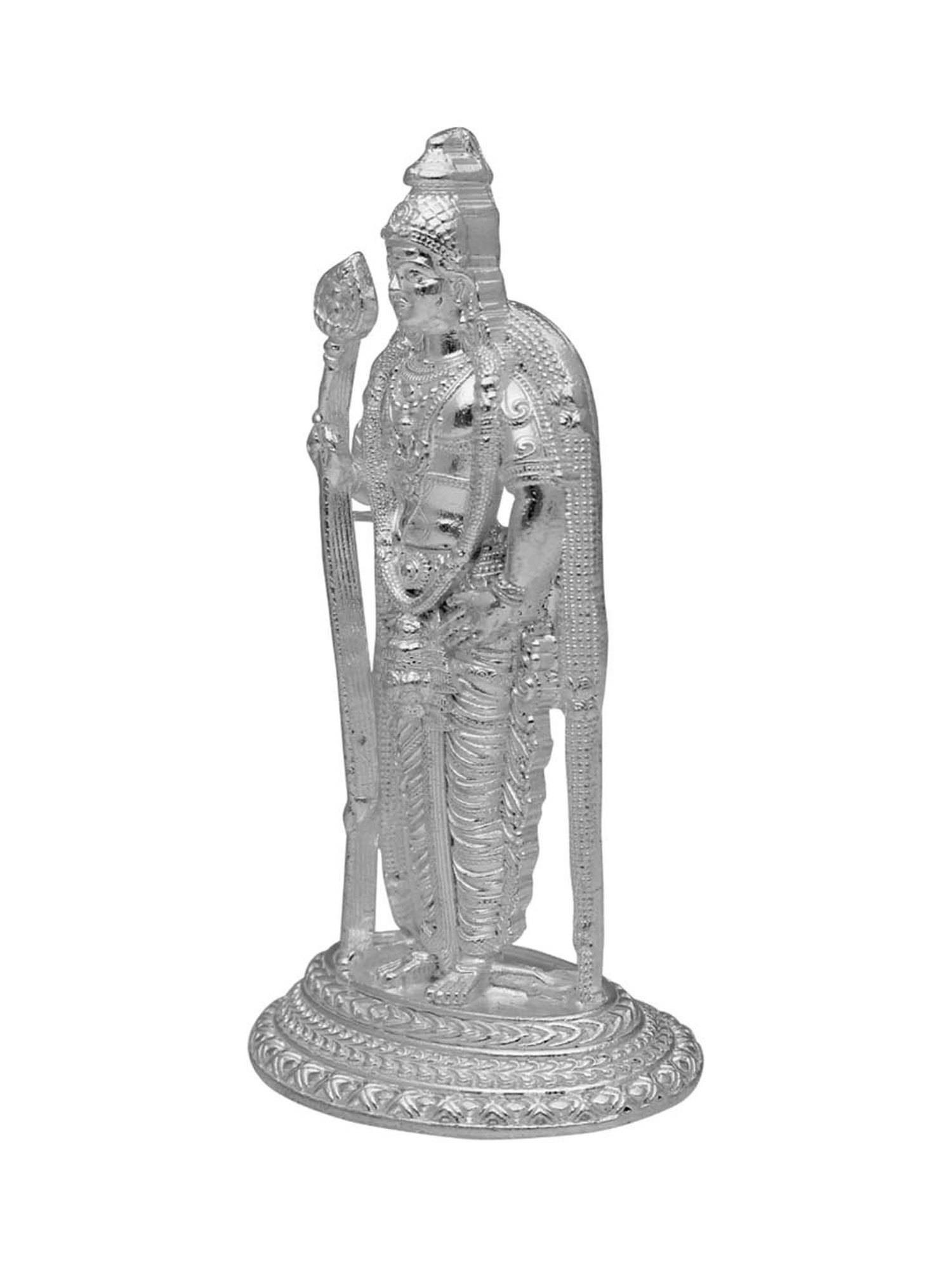 Sri Jagdamba Pearls 0.8 Silver Kumarswamy Idol