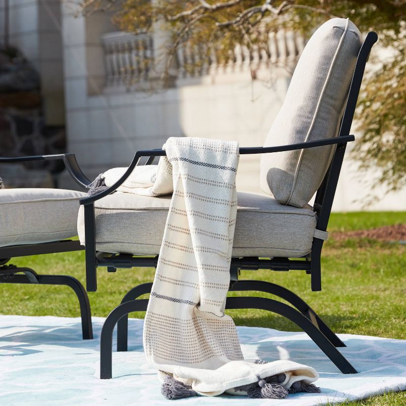 5pc Patio Fire Seating Set - Patio Festival