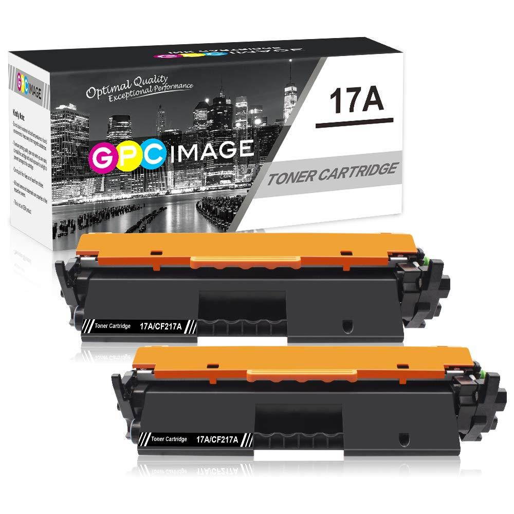 GPC Image Compatible Toner Cartridge Replacement for HP 17A CF217A Toner to use with Laserjet Pro M102w M130nw M130fw M130fn M102a M130a Laserjet Pro MFP M130 M102 Series Printer (2-Black)