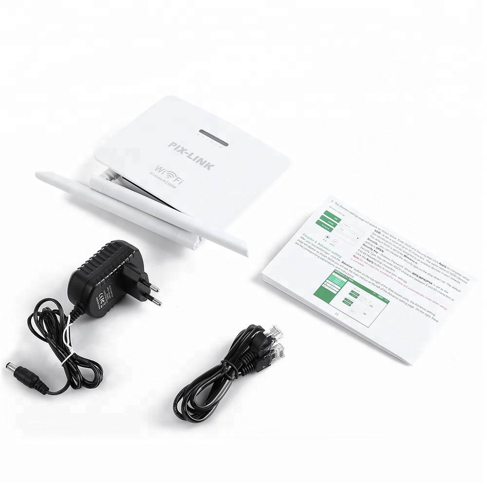 300Mbps High Speed Smart Wireless WI-FI Router ISP Network With High Power 5dBi Fixed Omni Directional Antenna