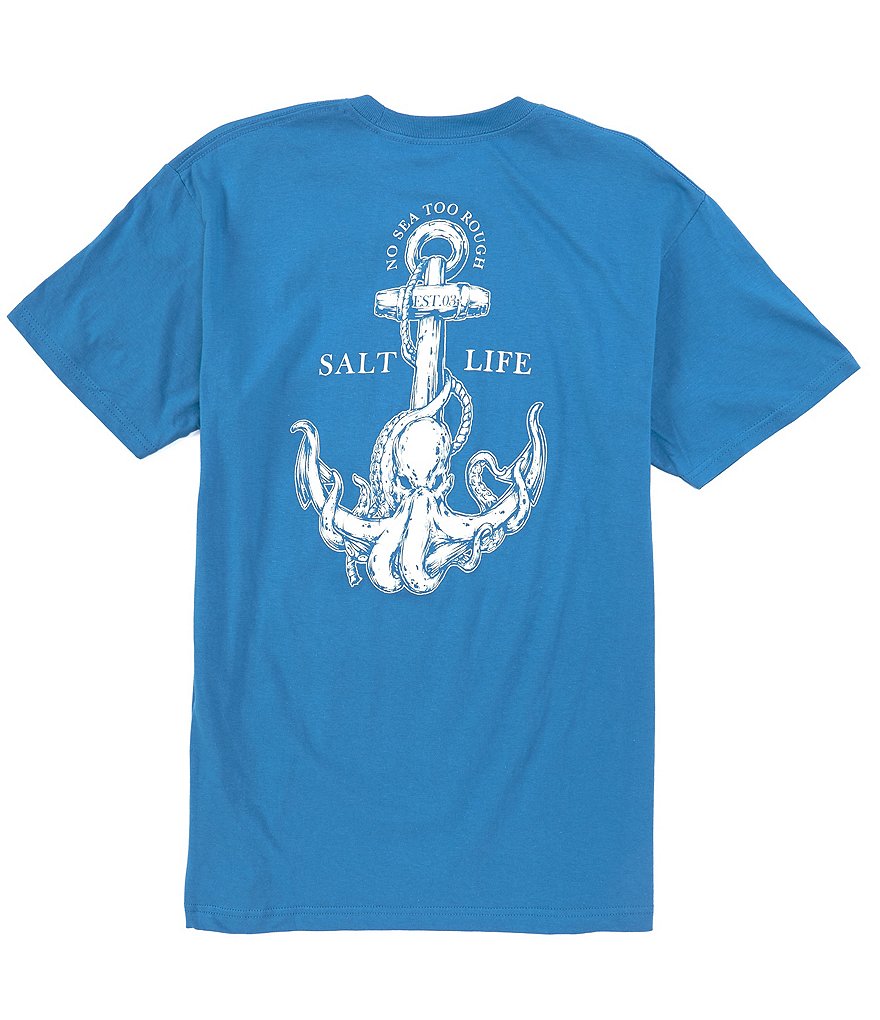 Salt Life Short-Sleeve Octo Anchor Graphic T-Shirt
