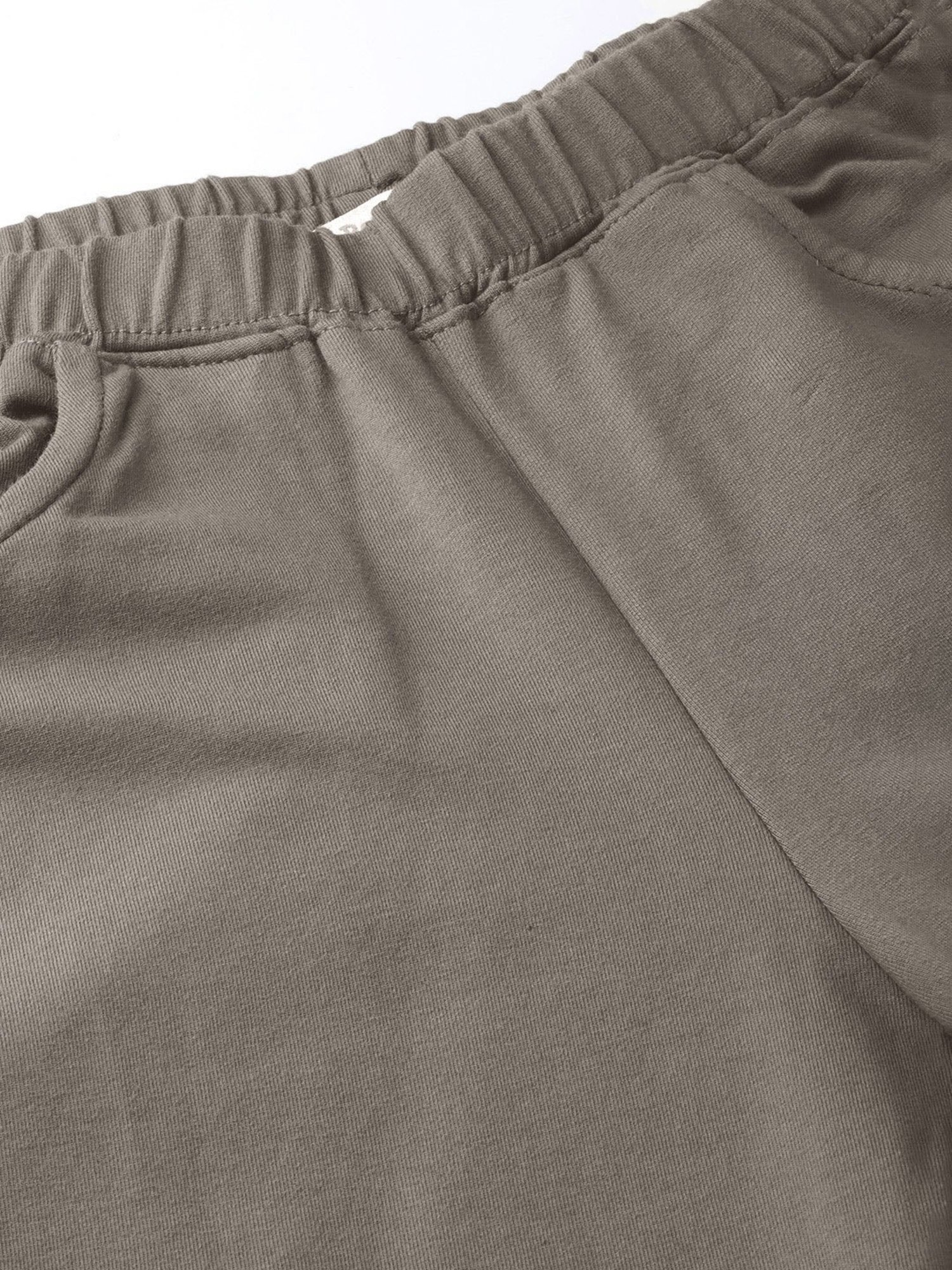 theRebelinme Grey High Rise Capris