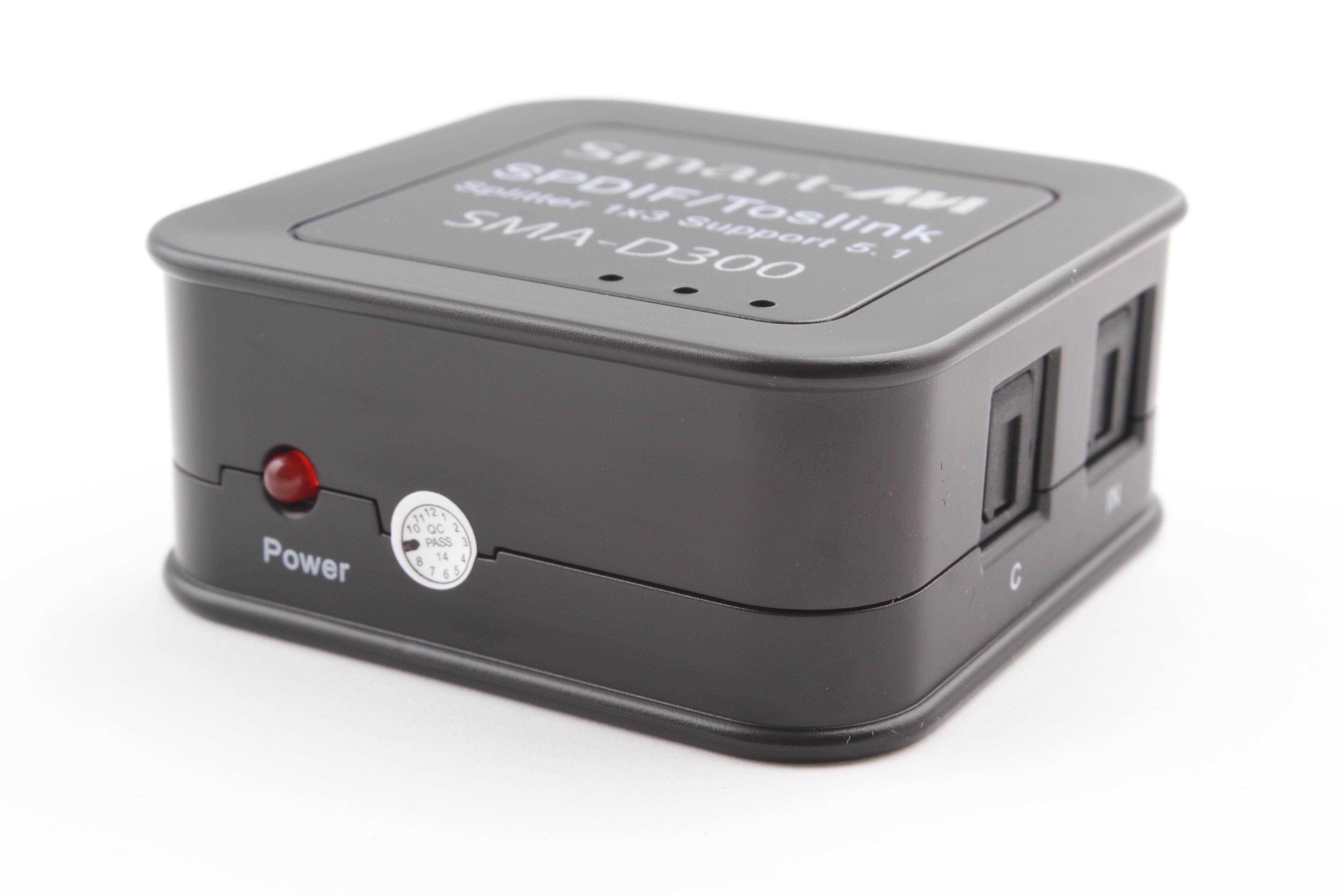 Smartavi SMA-D300SSPDIF/Toslink Digital Audio 1x3 Splitter