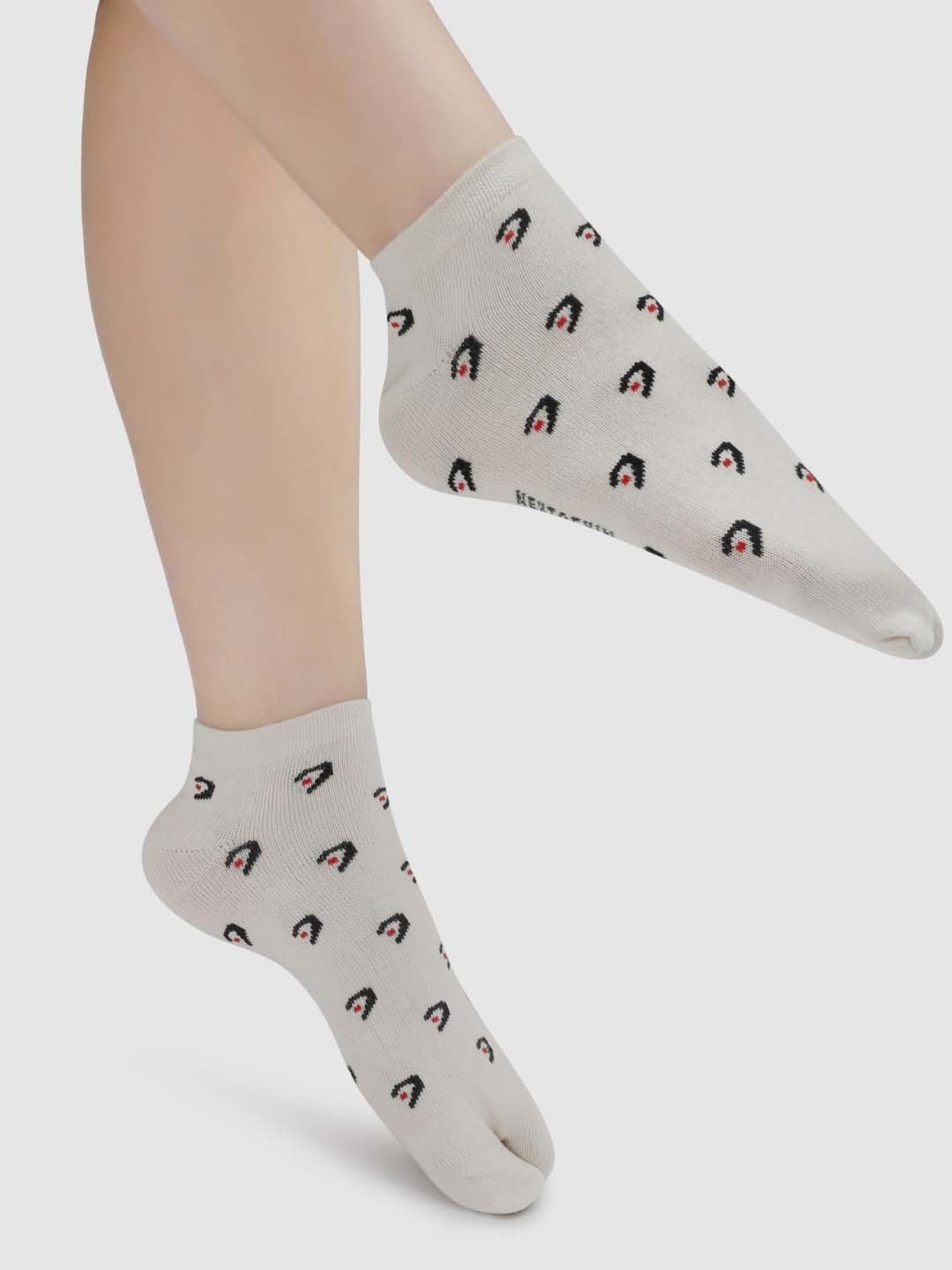 Women's 3pk Sheer Dot and Opaque Trouser Socks - A New Day™ Black 4-10