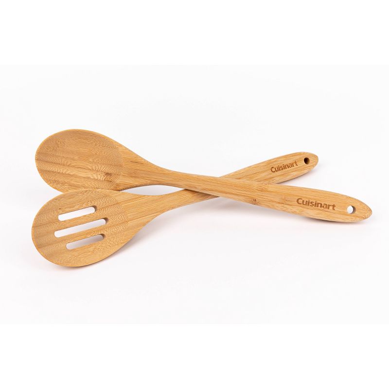 Cuisinart Green Gourmet Bamboo Wood Set of 2 Spoons - CTG-BAM-2SP2