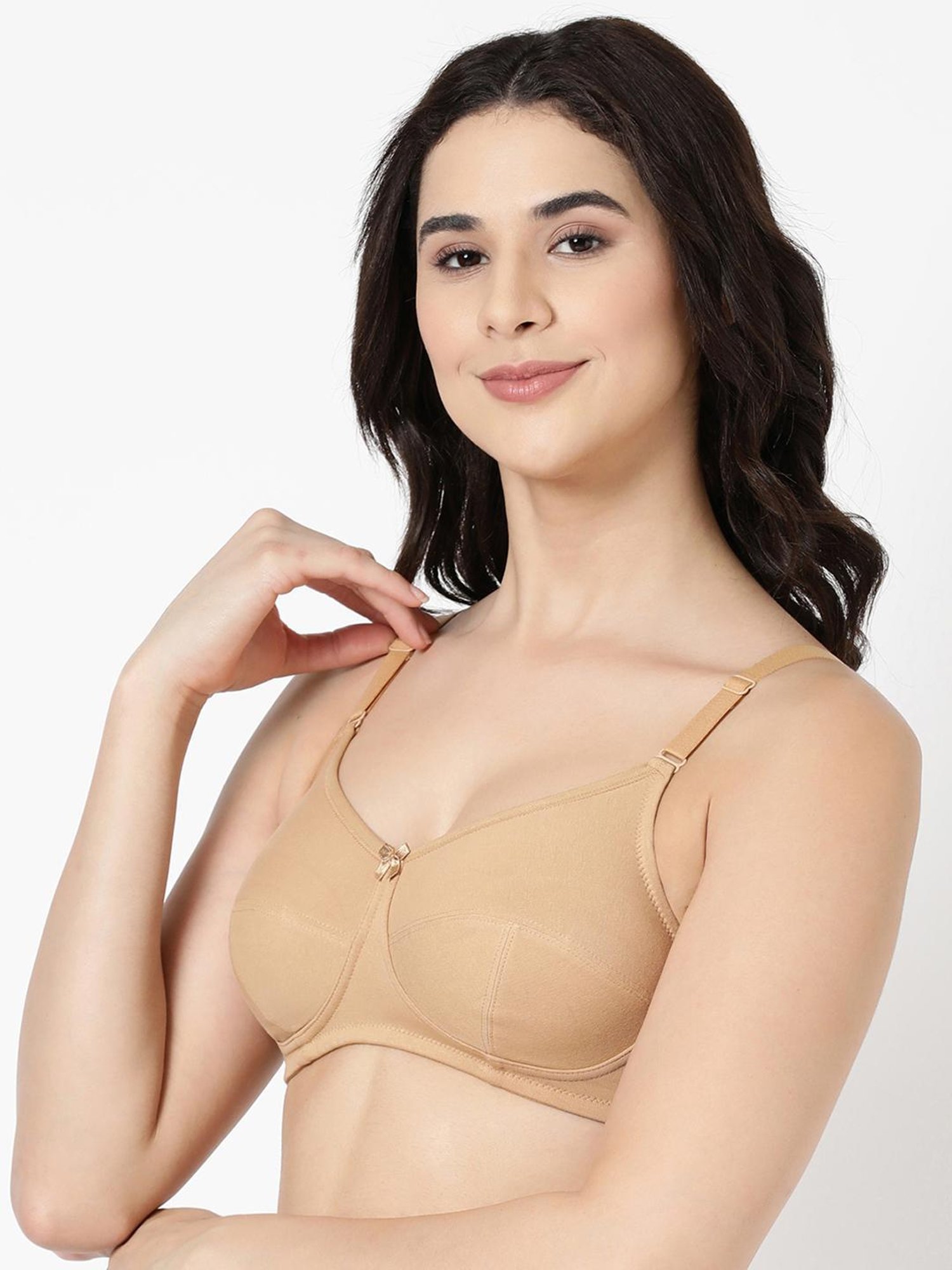 BLOSSOM Beige Full Coverage Everyday Bra