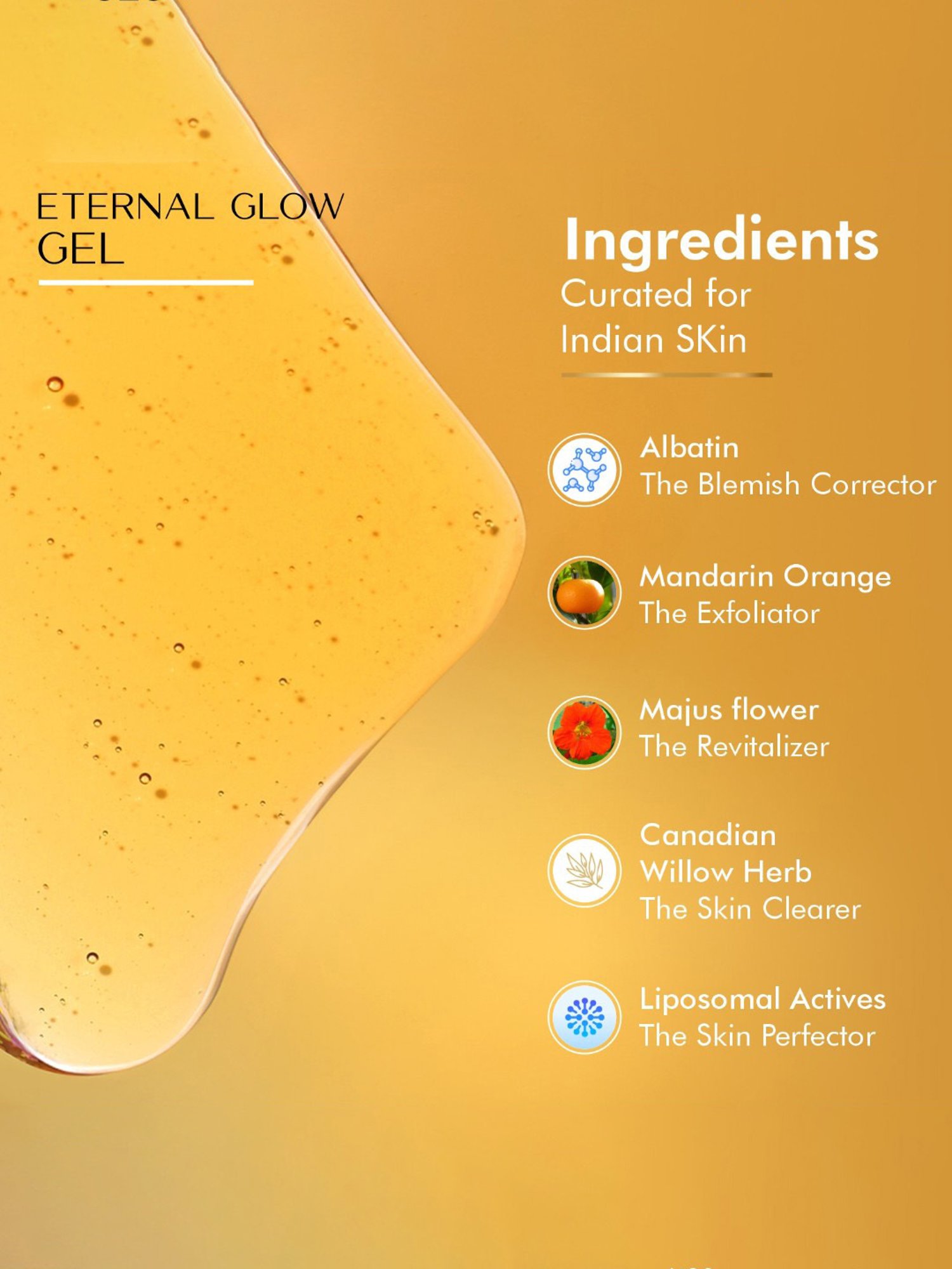 Leeford Eternal Glow Gel - 50 gm