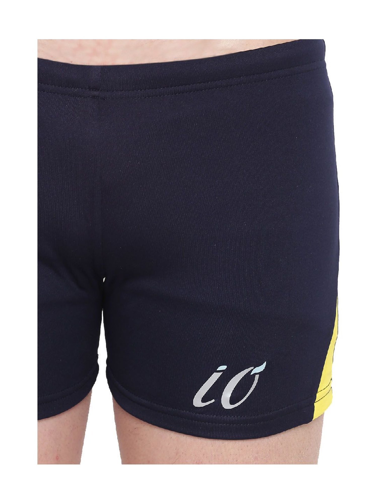 IO Navy Skinny Fit Swim Shorts