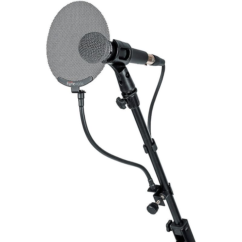 Gator Metal Screen Pop Filter with 12.4-Inch Gooseneck