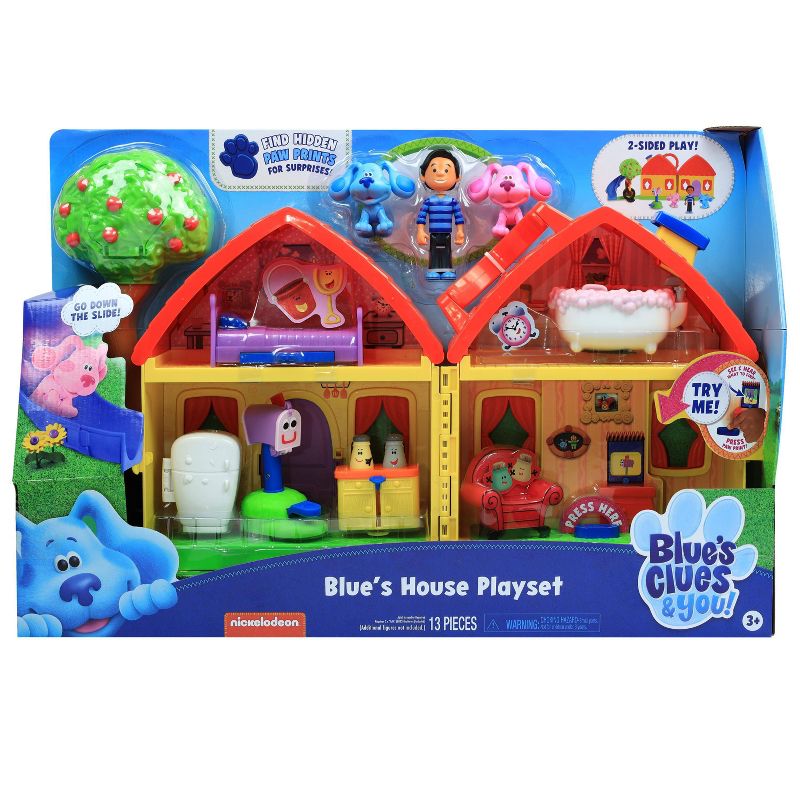 Blue's Clues & You! Blue's House Playset - 13pc