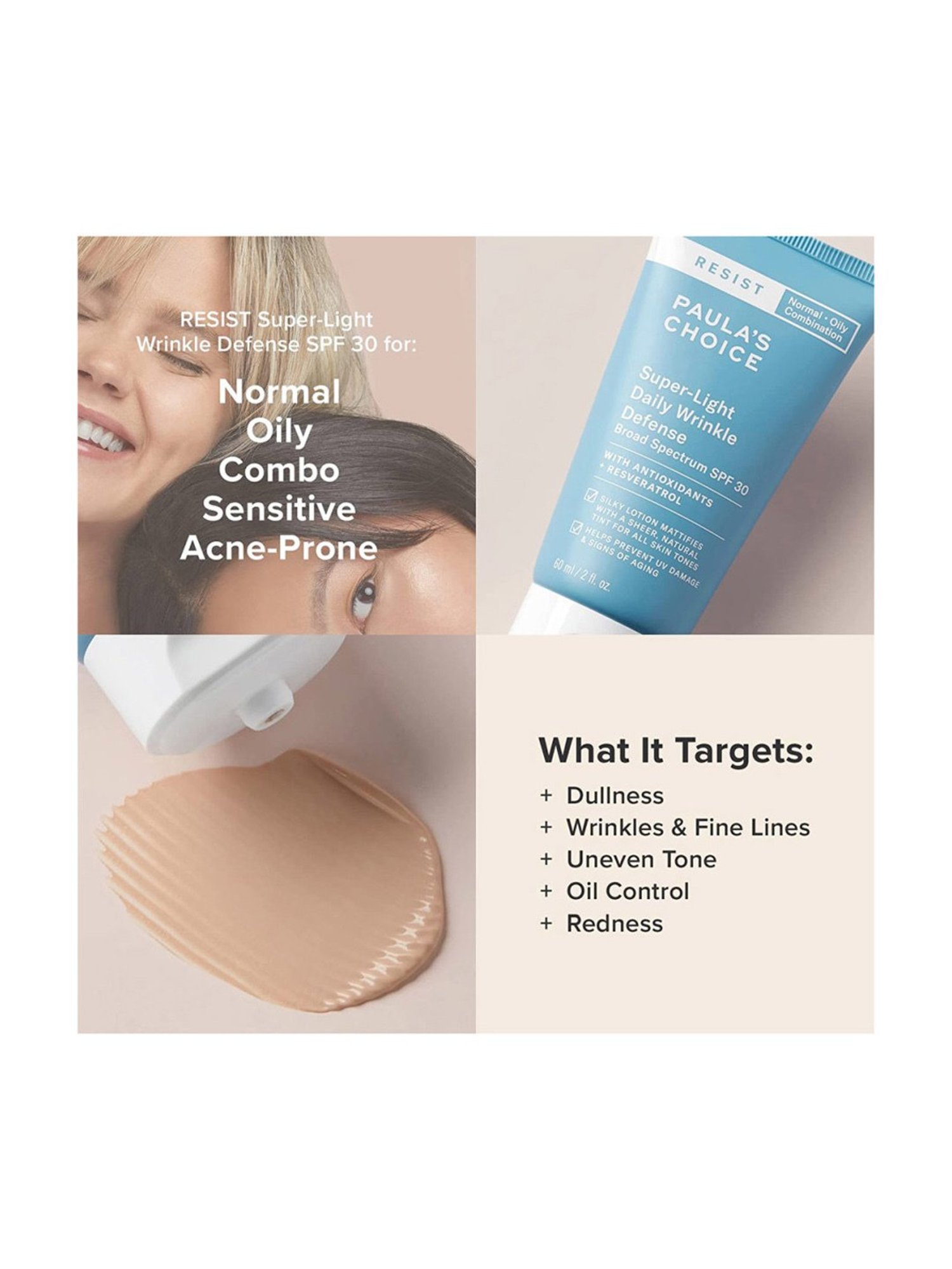 Paula's Choice Resist Matte Tinted Face Moisturizer SPF 30 60 ml