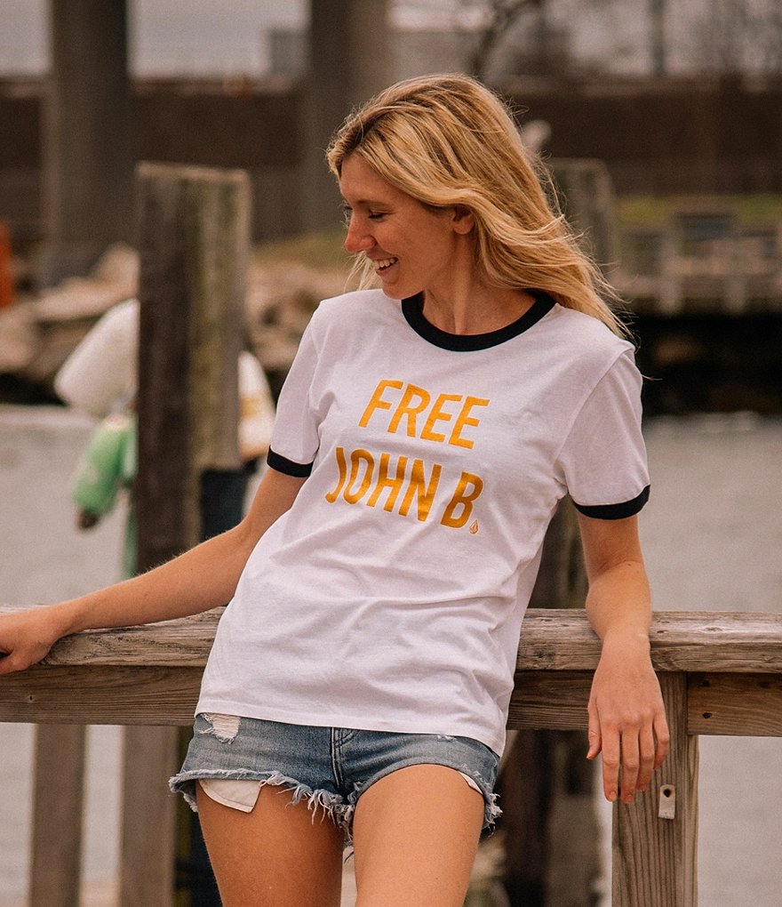 Volcom OBX Netflix Outer Banks John B Ringer Tee