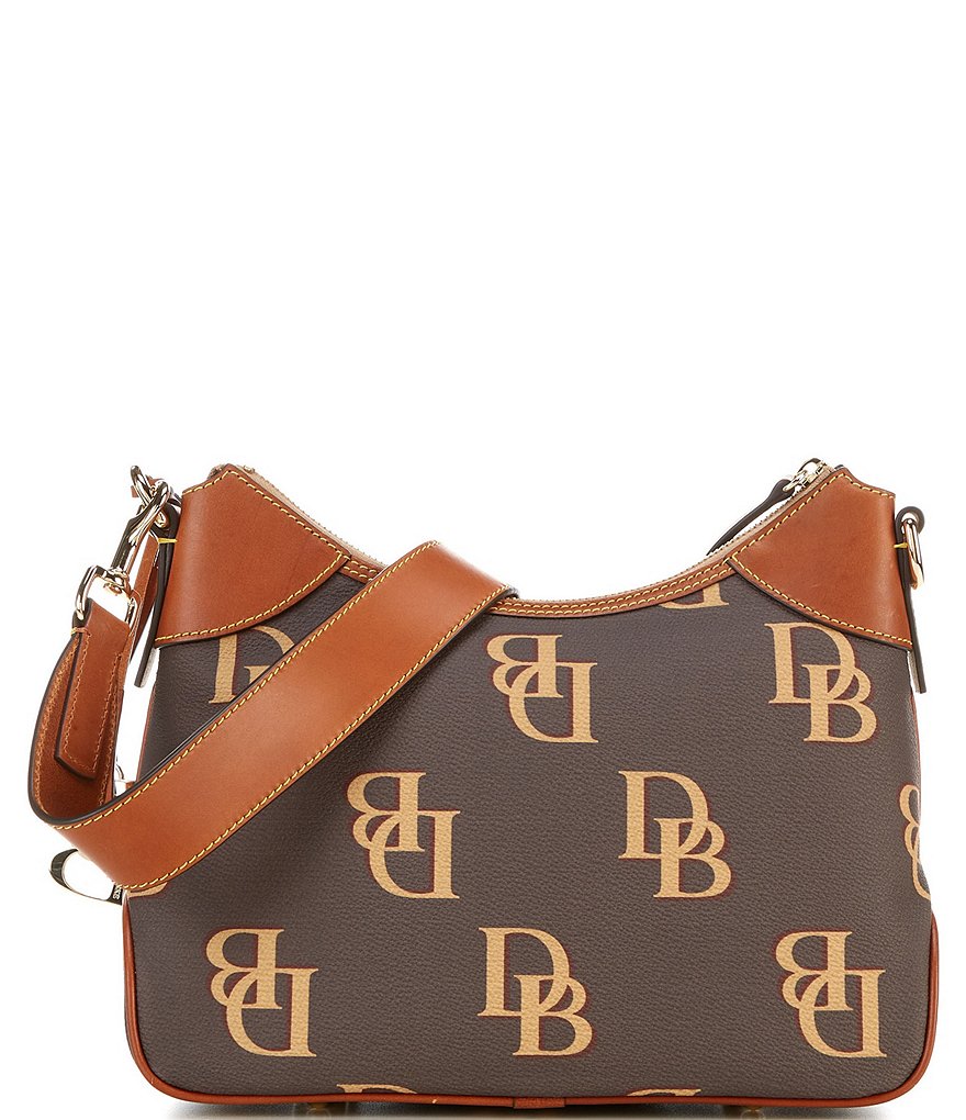 Dooney & Bourke Signature Monogrammed Collection Hobo Bag