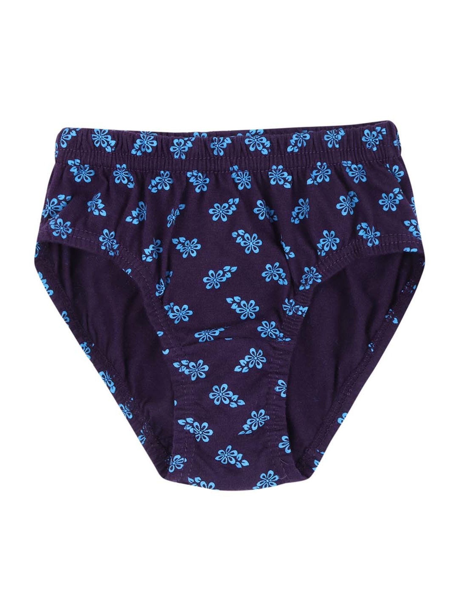 D'chica Kids Multicolor Cotton Printed Panties - Pack of 6