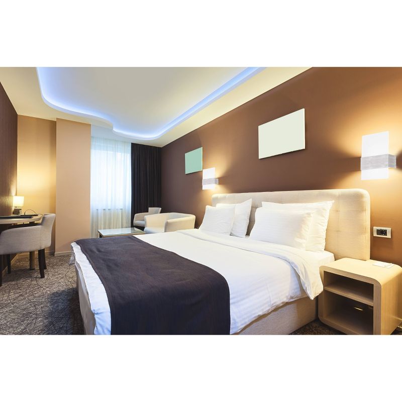 Nikita Wall Light 11.5" Matte Nickel - Eglo