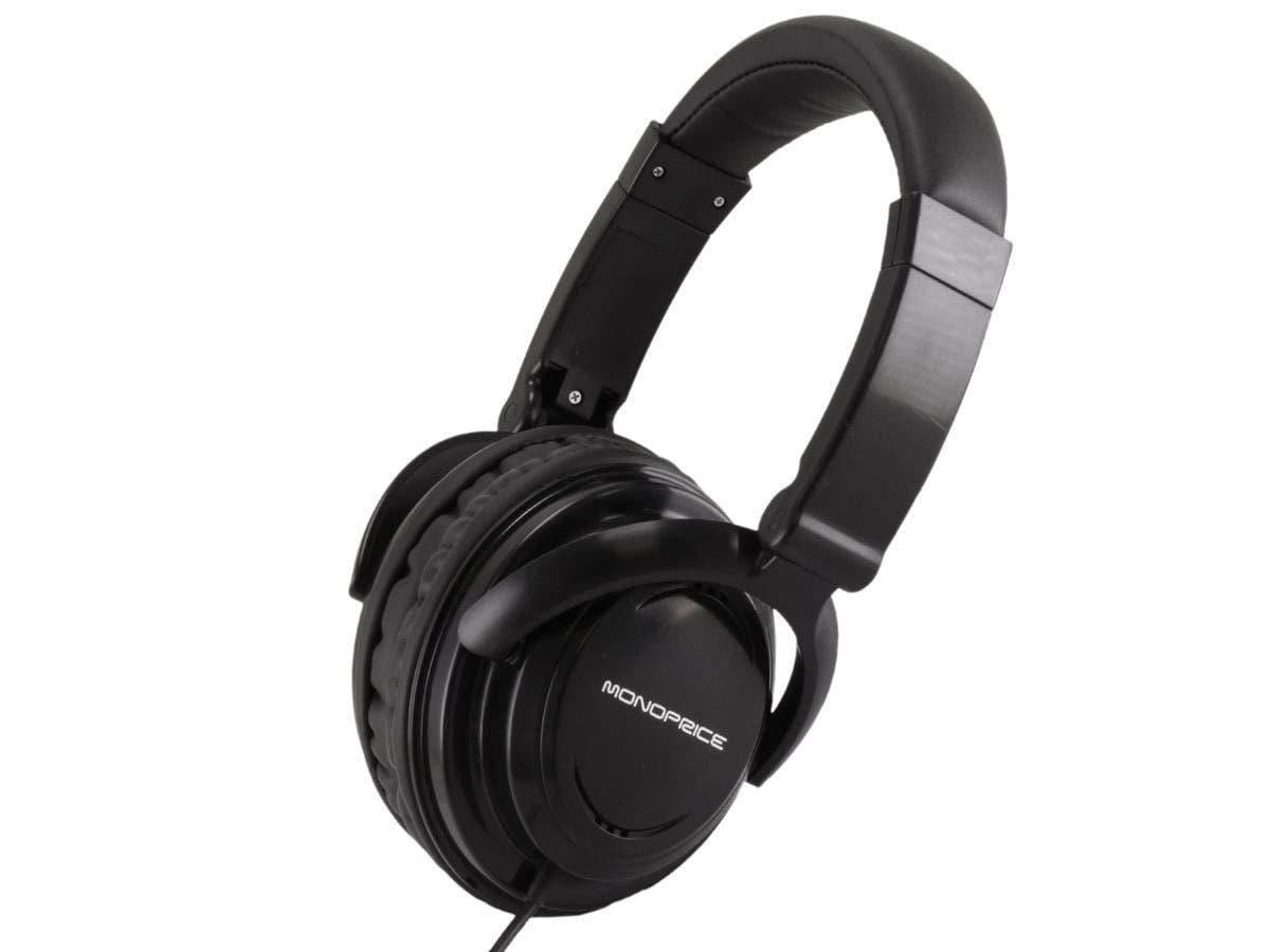 Monoprice Hi-Fi Light Weight Noise Isolationg Over-the-Ear Headphones Ideal For Portable Applications