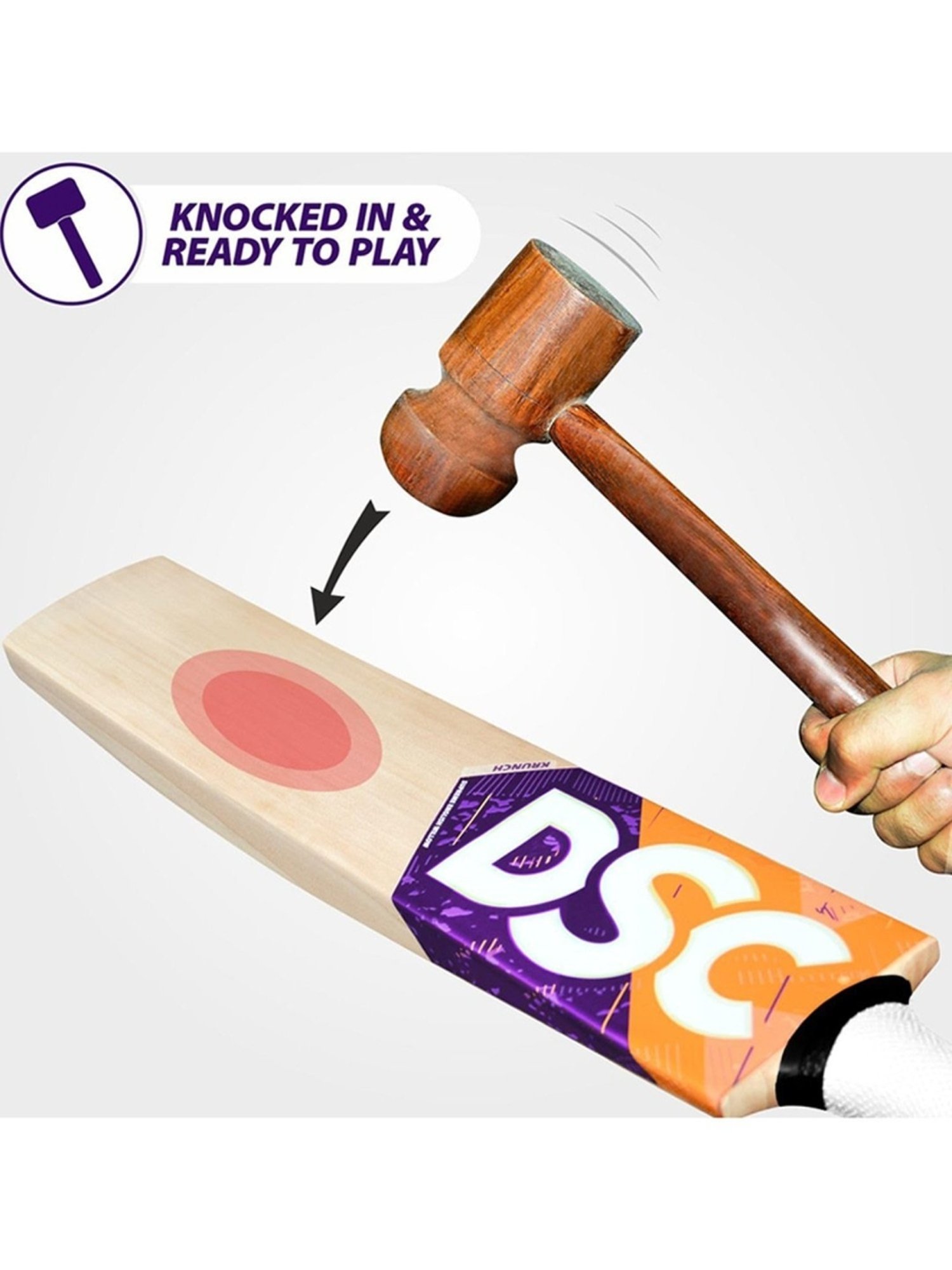 DSC Krunch 7.0 English Willow Cricket Bat Size - Mens