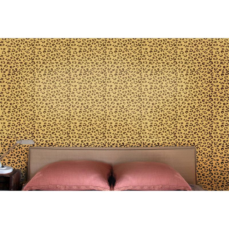 Stencil1 Leopard Print Repeating - Wall Stencil 11" x 11"