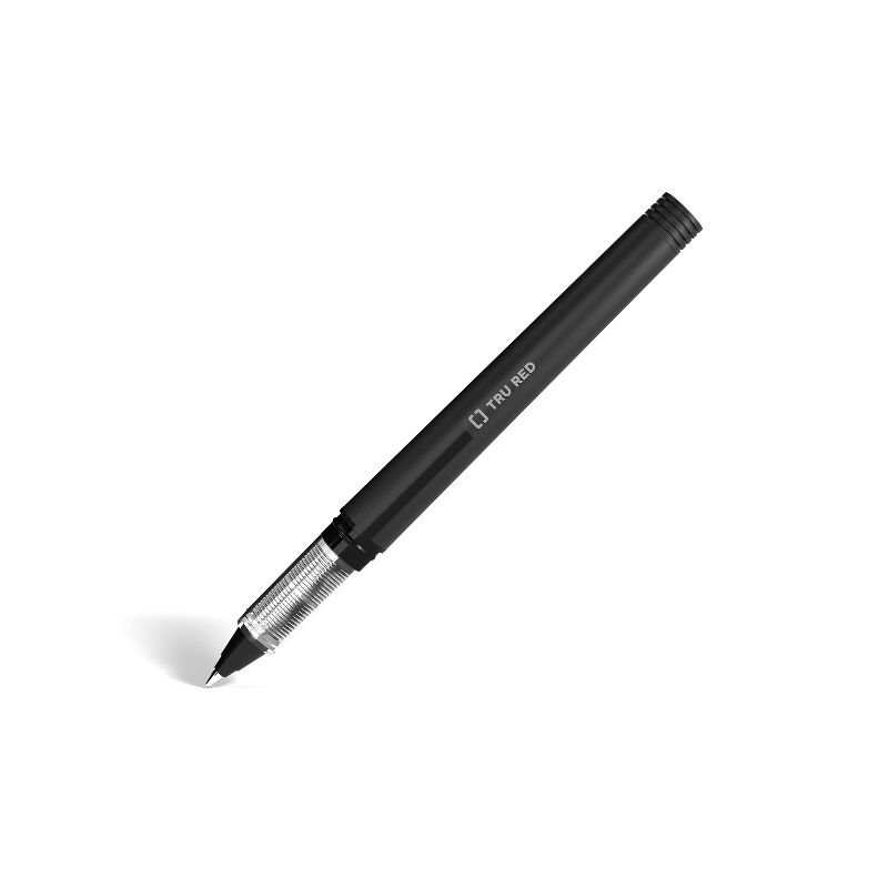 Universal Pen Style Dry Erase Marker, Fine/Bullet Tip, 12ct - Black