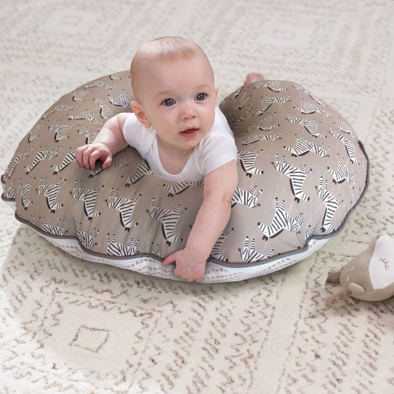Boppy Original Feeding and Infant Support Pillow - Floral Stripes