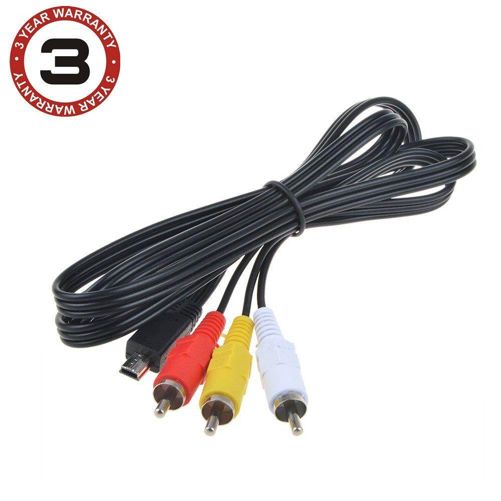 SLLEA AV Monitor Cable for Canon T2i 550D Magic Lantern USB Mini to RCA TV AUX Video